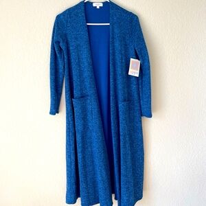LulaRoe Blue Duster Cardigan- NWT
